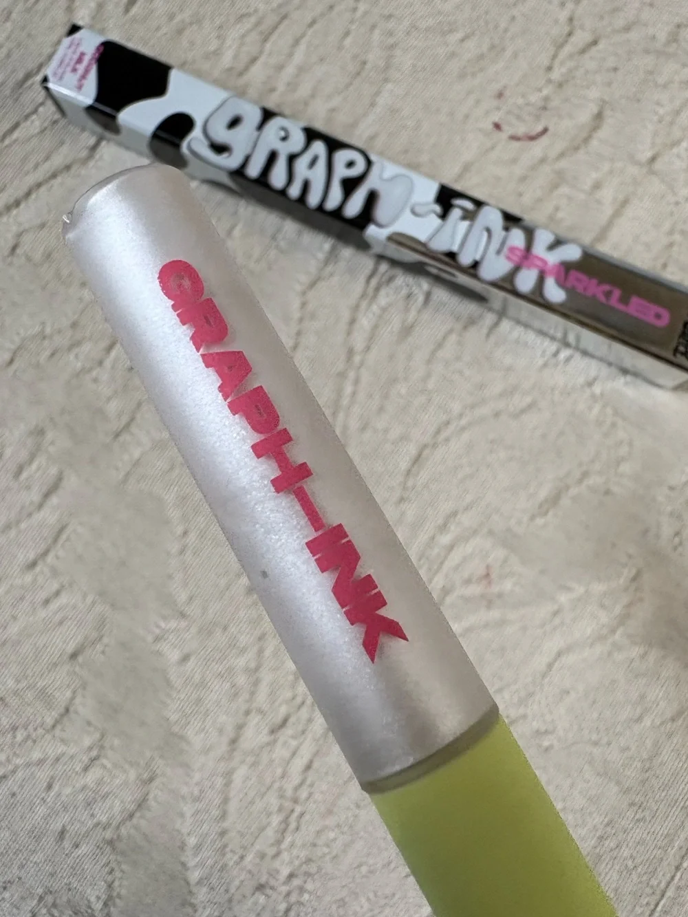 Made by Mitchell Graph-ink Sparkled Liquid Eyeliner — Coconut Milk BNIB